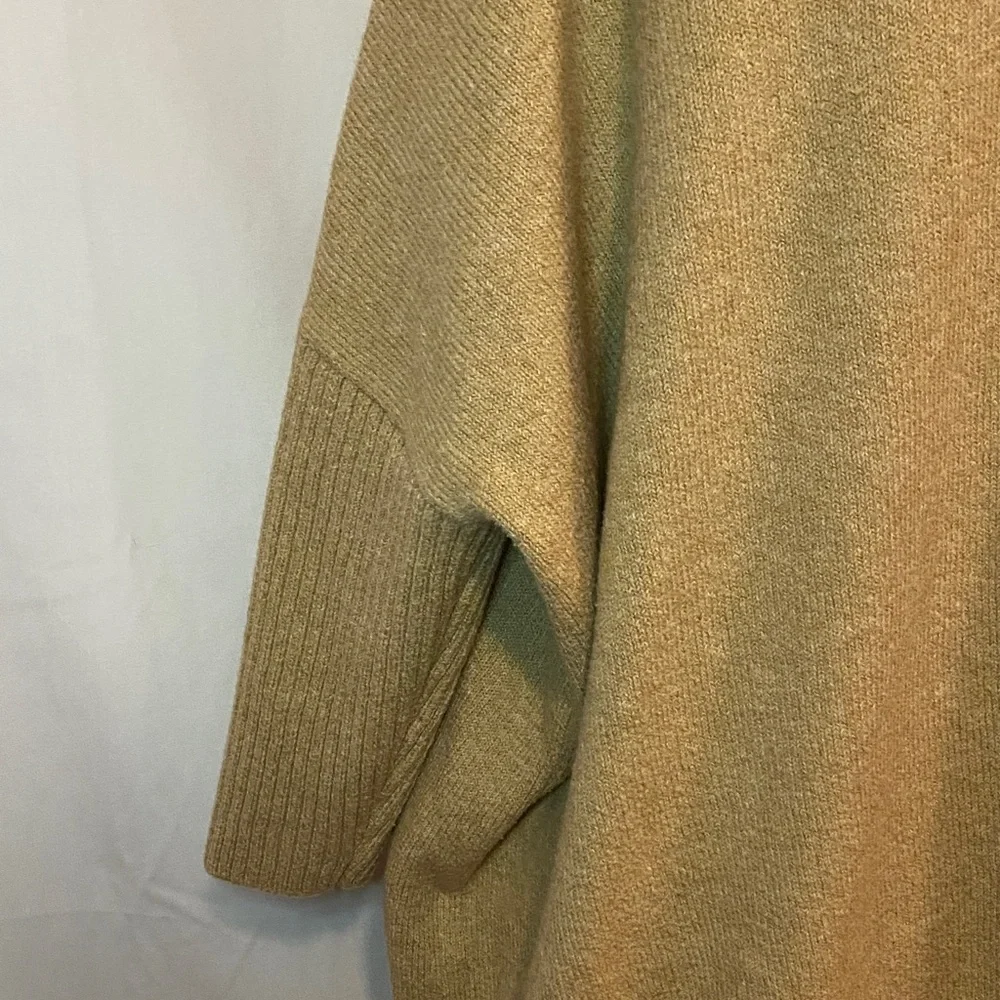 LOFT Camel Cowl Neck Sweater - Picture 6 of 8